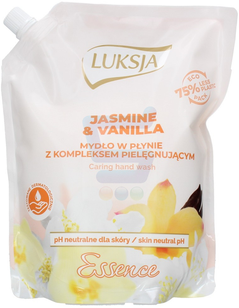 Luksja Essence Mydło w płynie do rąk Jasmine & vanilla zapas 900 ml