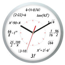 Atrix Zegar ścienny matematyka #4W