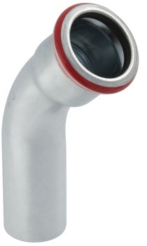 Geberit kolano jednokielichowe 45° C-Stahl Mapress 20705 20705