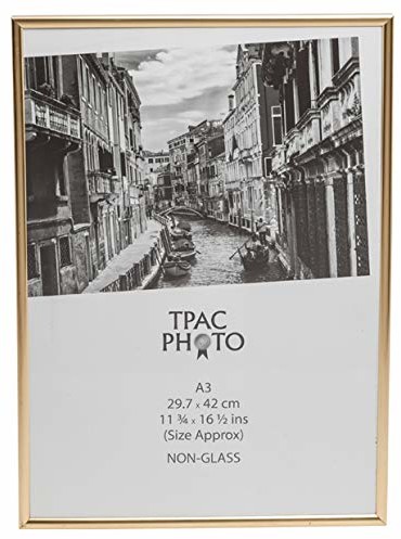 NA The Photo Album Company Ramka zdjęcia, A3 (30 x 42 cm), kolor złoty A3MARGLD