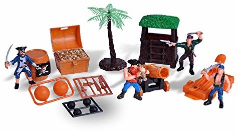 Wild Republic zestaw figurek do gry, jednorożce, wiadro do gry, Adventure Bucket, wiele