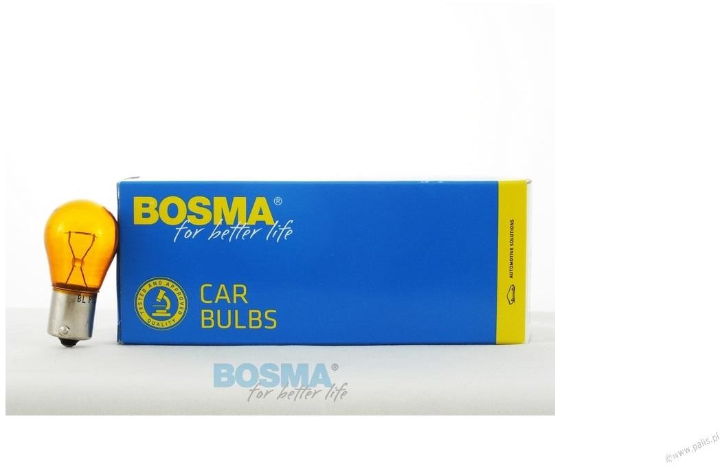 BOSMA 3493 ŻARÓWKA 24V 21W PY21W BAU15s AMBER 3493