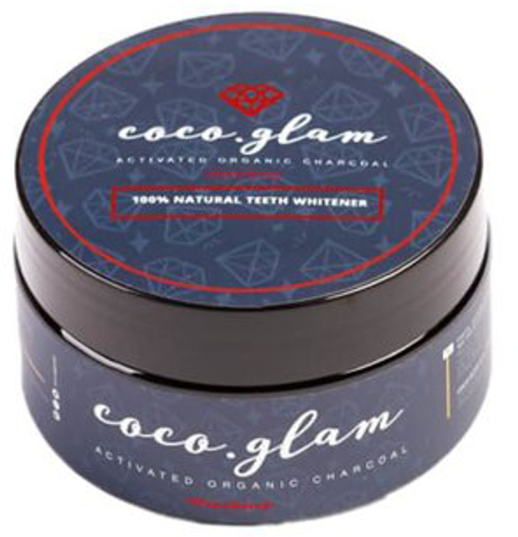 Eco Innovations COCO GLAM Stawberry 30g - proszek wybielający z aktywnym węglem o smaku truskawkowym