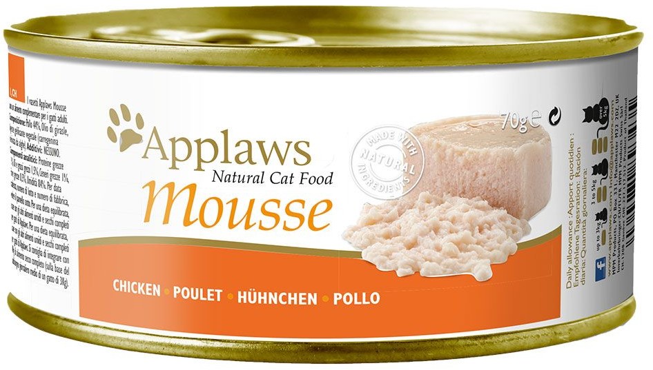 Applaws Mousse 6 x 70 g Kurczak