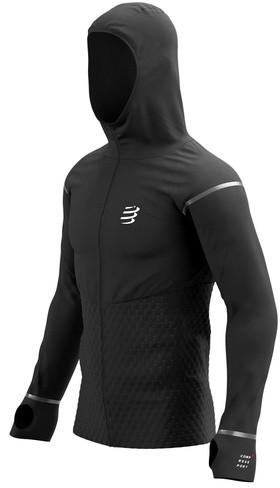 Compressport Kurtka biegowa męska WINTER INSULATED JACKET czarna