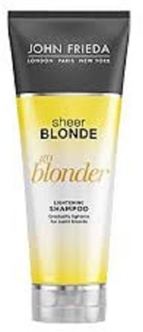John Frieda Sheer Blonde Go Blonder Lightening Shampoo szampon rozświetlający włosy blond 250ml 37052-uniw