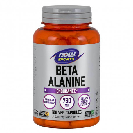 Now Foods Sklep BETA ALANINE 750 MG - 120 KAPS