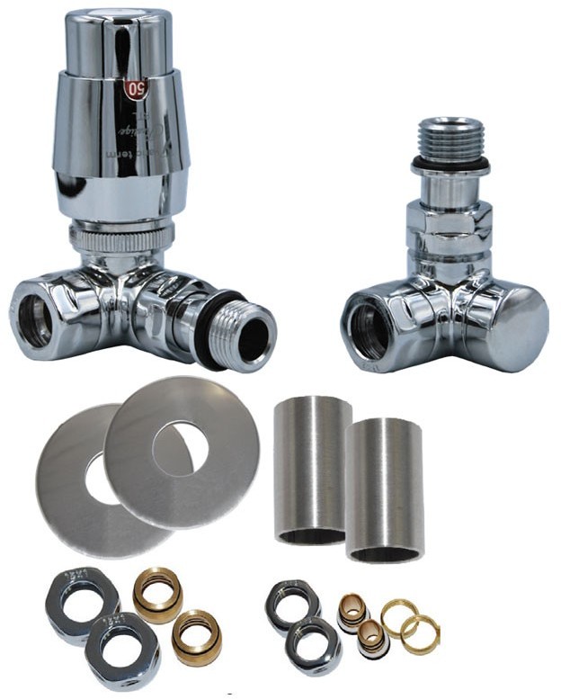 Vario Term Zestaw All in One Vision RTL, Kolor: Szary metalik, Orientacja zaworu: Prawy, Rodzaj instalacji: Alu Pex - 16x2 mm AVIRTL17/P/PEX