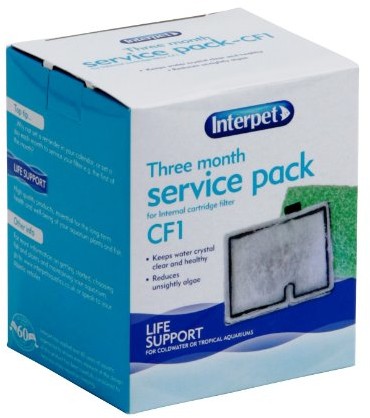 Interpet Zestaw do konserwacji interpet 1-miesięczny kaseta filtrująca 2318