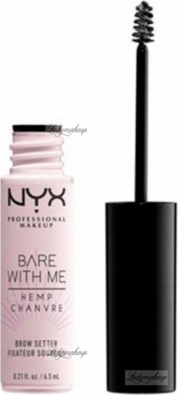 NYX professional makeup Professional Makeup - BARE WITH ME - HEMP CHANVRE BROW SETTER - Utrwalacz do brwi - 01