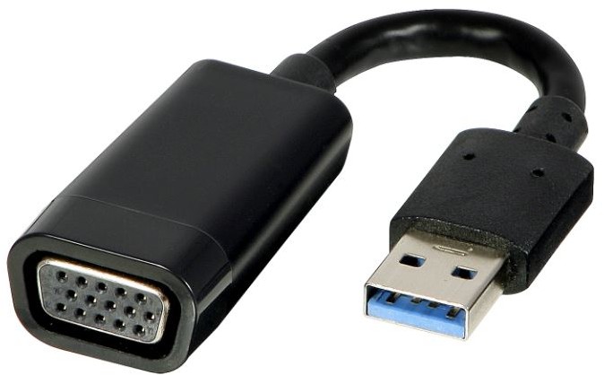 Lindy 43172 Przejściówka adapter konwerter) USB 3.0 na VGA LY-43172