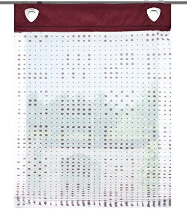 Home Fashion Home fashion oczkami plisowana roleta, materiału, Bordeaux, 140x80 cm 091528-5607 bordeaux