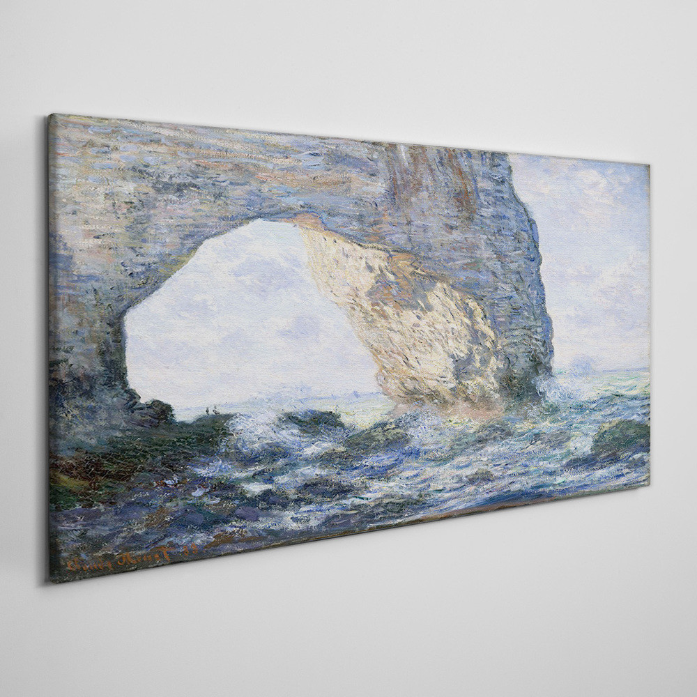 PL Coloray Obraz Canvas Monet Niebieski 120x60cm