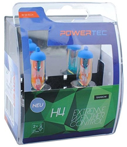 M-Tech Tech ptzewc4 Duo żarówki Powertec Extreme Weather Control H4 12 V 60/55 W PTZEWC4-DUO