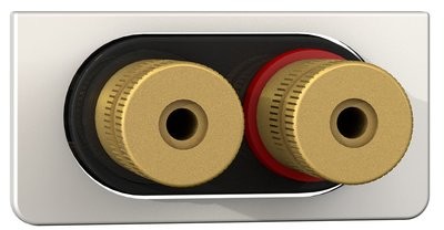 Kindermann Konnect design click głośnik, zaślepka z zaciskiem śrubowym 7456000414