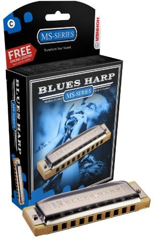 Hohner HOHNER: Blues Harp \ B-ścienny harmonica \. Harmonijka 532BX-BF