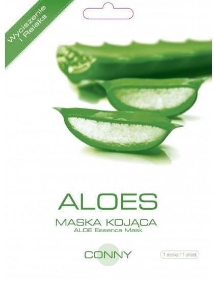 Conny Aloe Essence Mask maska kojąca w płachcie Aloes 23g