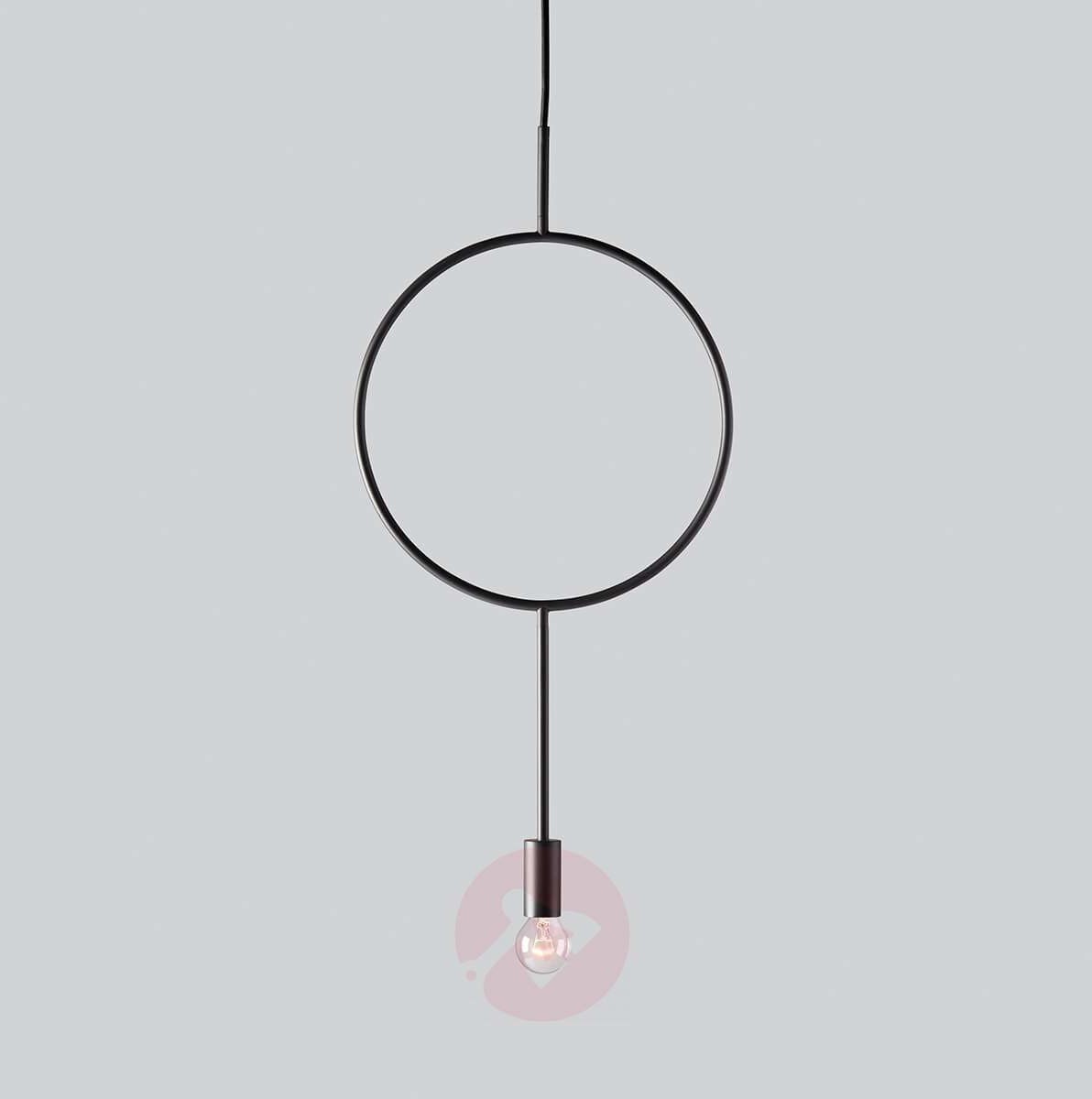 Ekstrawagancka designerska lampa wisząca Circle