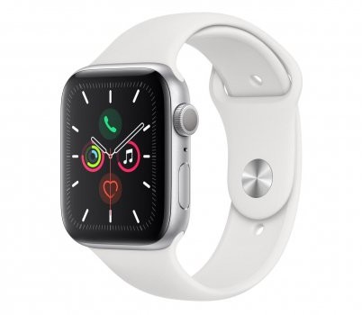 Apple Watch 5 44mm Srebrny (MWVD2WB/A)