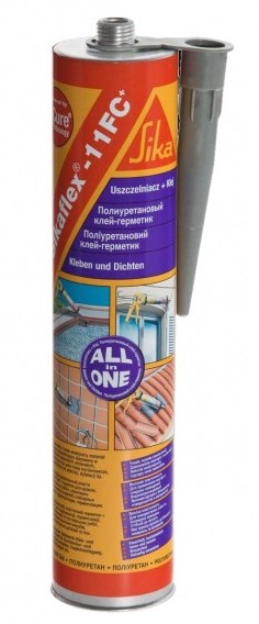 Sika 11 FC czarny klej uszczelniacz poliuretanowy 300 ml