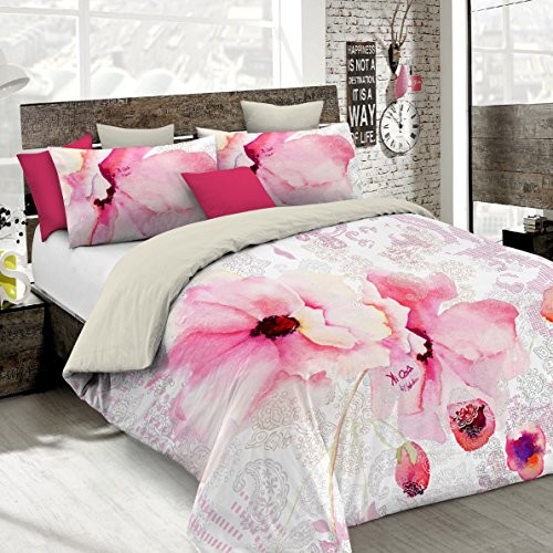 Datex poszwa na kołdrę Ki-Osa różowa/biała 250 x 200 cm CP_KIO640-250 x 200