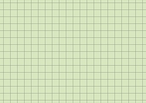 Brunnen 102270250 Index card (A7, w kratkę, 100 sztuk, zamknięty zgrzewem) Zielony 102270250