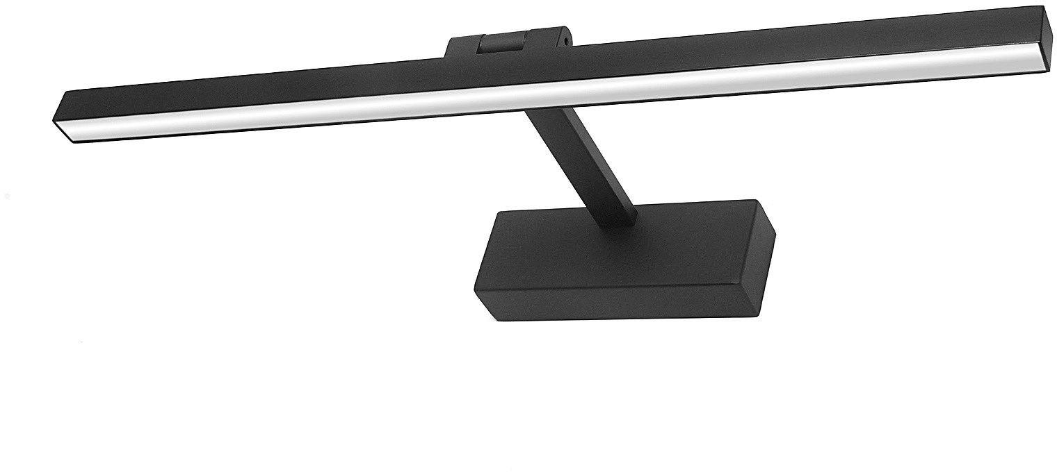 Decorativi Kinkiet do łazienkowy 14W 60CM LED 4000K czarny elegancki ruchomy 368 Decorativi 368