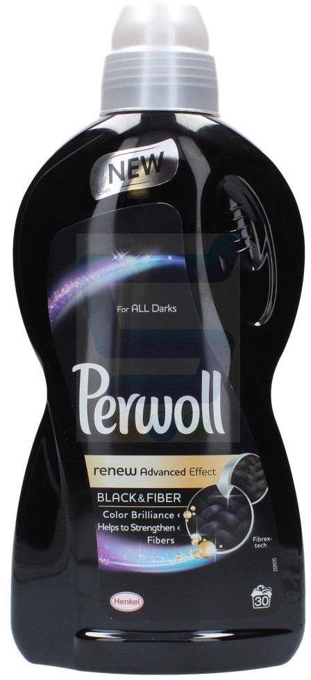 Perwoll Renew Advanced Effect Płyn do prania tkanin do czarnego Black & Fiber 1,8 L
