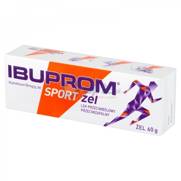 USP Zdrowie Ibuprom Sport 50mg/g żel 60g