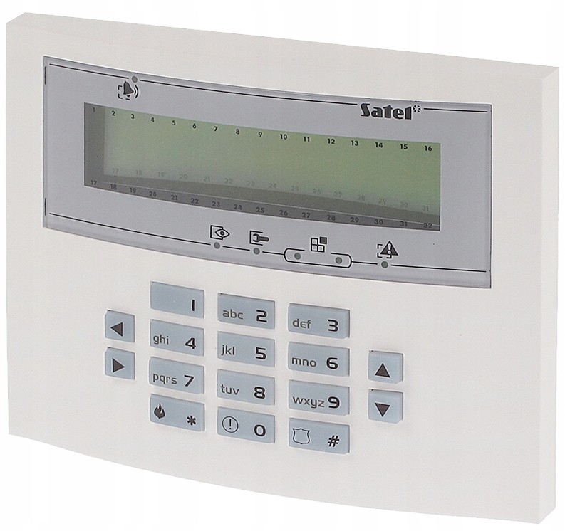 Satel LCD Alarm Int-klcdl-bl Satel Integra
