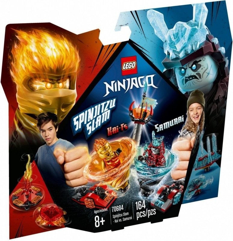 LEGO Ninjago Potęga Spinjitzu Kai kontra samuraj 70684