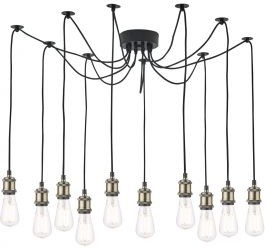 Dar Lighting Dar Lighting Waco WAC2375 lampa wisząca 10x60W/E27 WAC2375