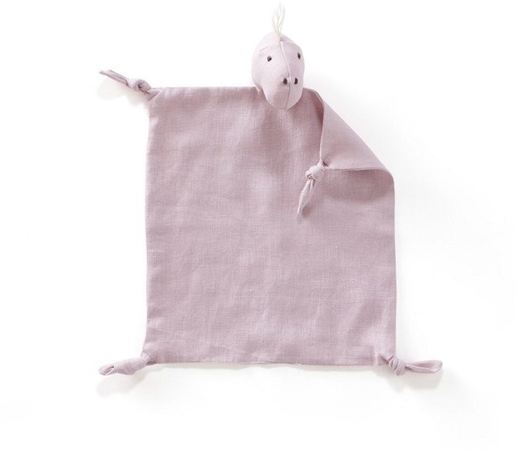Kids Concept Przytulanka Lniana Dino Pink