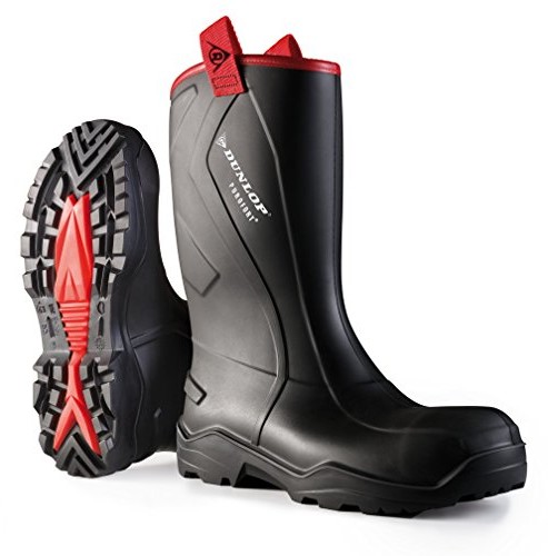 Dunlop c762043.CH S5 purof + firmy długa cholewka kalosze dla dorosłych uniseks, 46 EU C76204311