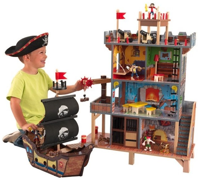 KidKraft Forteca Piracka ze Statkiem