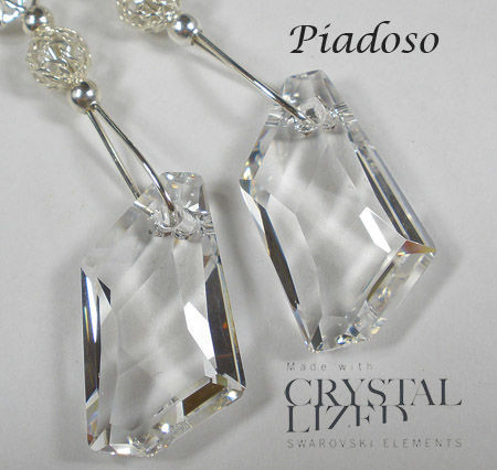 Swarovski 3 KOLORY kolczyki CERTYFIKAT SREBRO