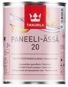 Tikkurila PANEELI ASSA [20]- lakier Półmatowy do drewna, 0.9 l