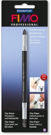 Staedtler 8711 02 BK  Fimo Professional narzędzie do modelowania z gliny 8711 02 BK