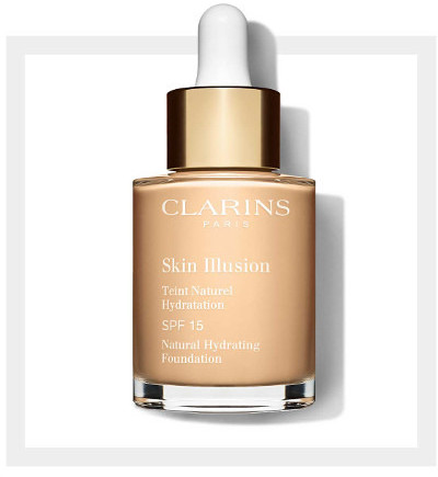 Clarins Skin Illusion Natural Hydrating Foundation SPF 15 101 Linen Podkład 30ml