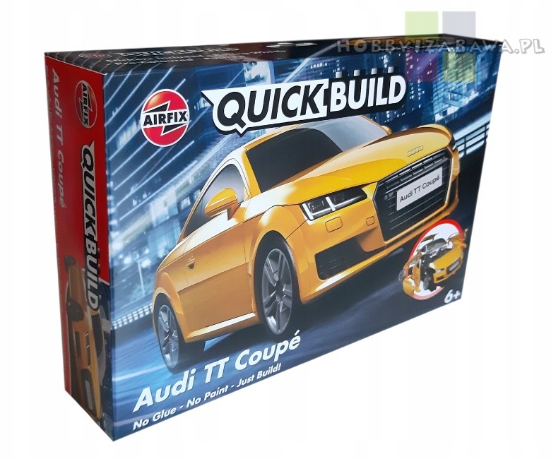 Airfix J6034 Audi Tt Coupe klocki 6+ Quick Build