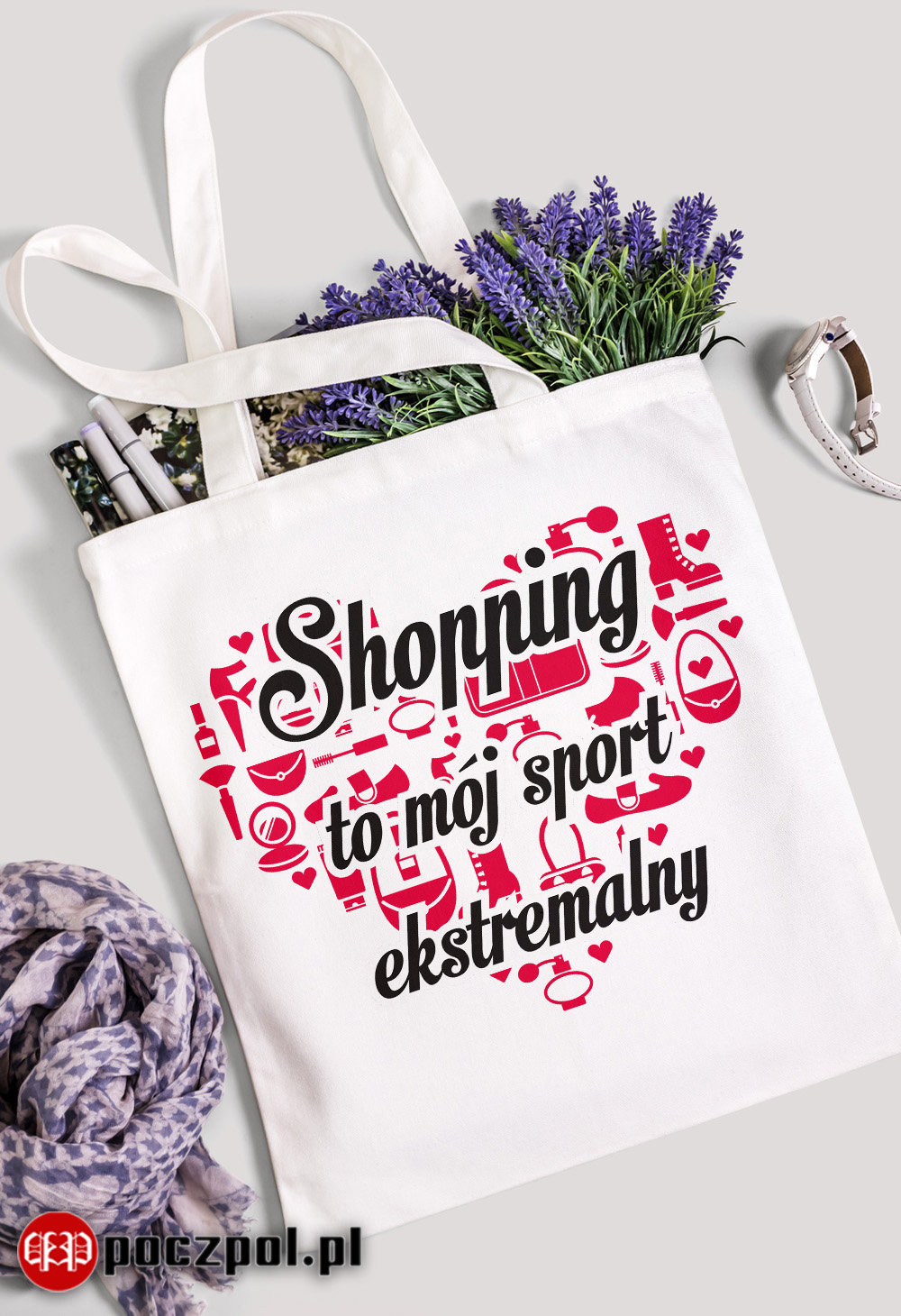 Poczpol Shopping to mój sport ekstremalny - torba PRZPOC-0-2200
