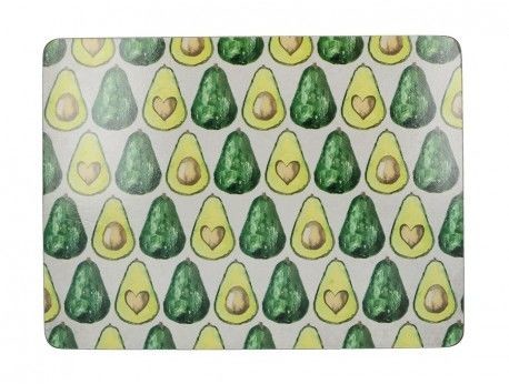 Creative Tops PODKŁADKI KORKOWE NA STÓŁ Avocado - AWOKADO - ŚREDNIE 4 szt. C000432