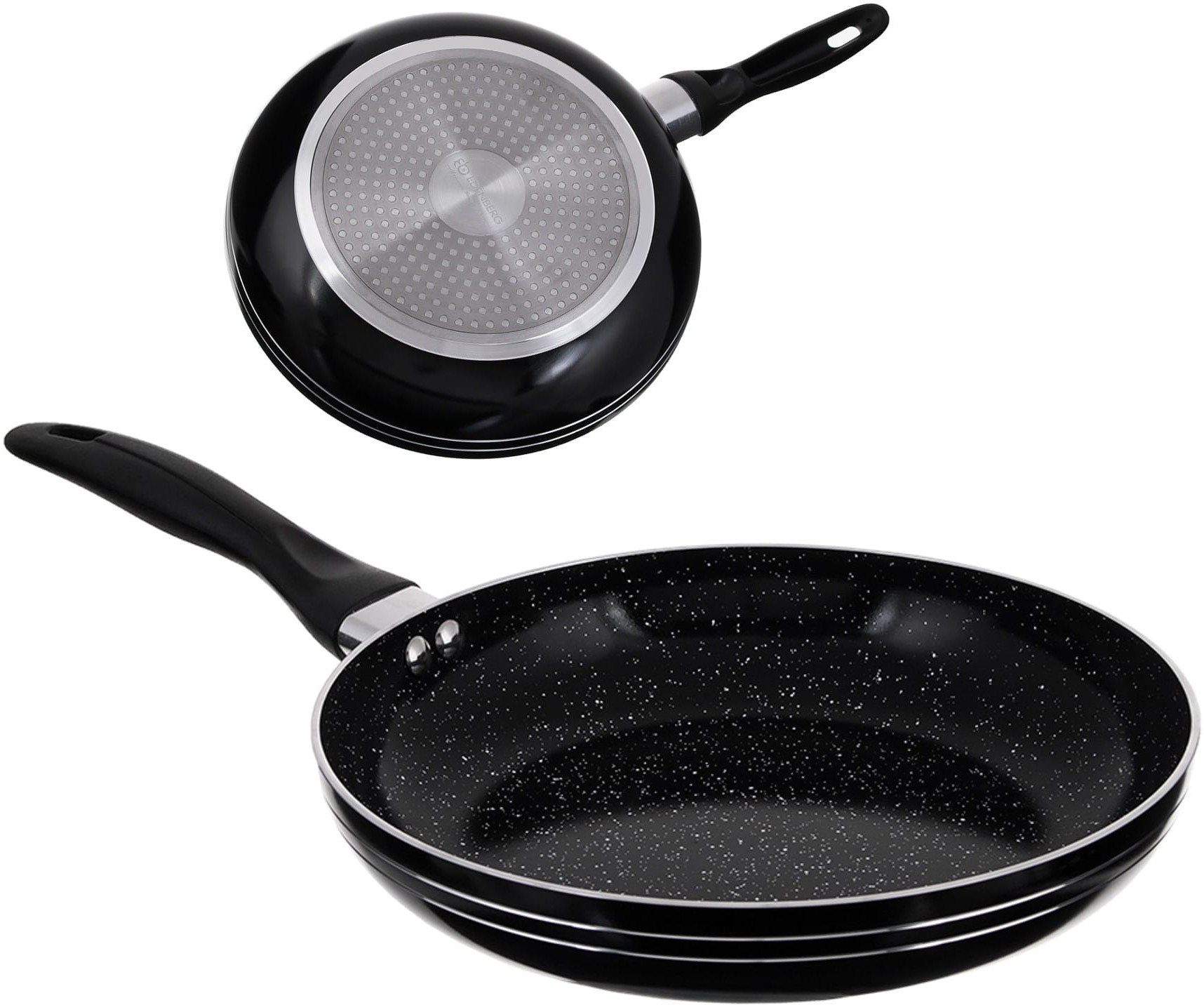 Edenberg Patelnia na indukcję EB 752 16 cm MARMUR EB 752