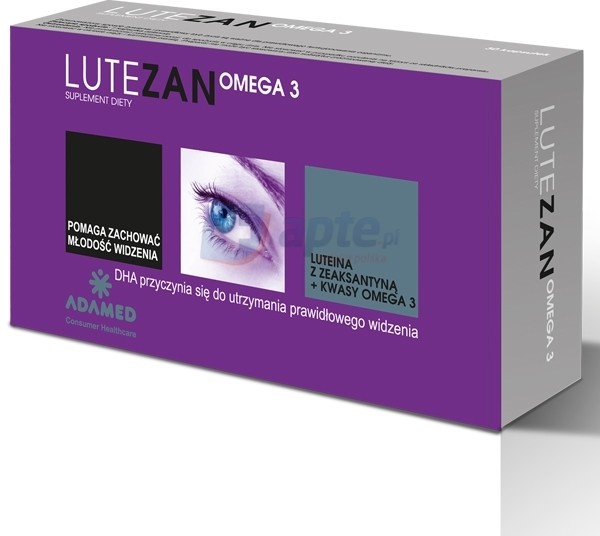 Lutezan Omega 3 x60 kapsułek