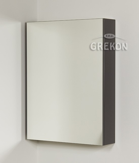 Szafka łazienkowa z lustrem 60/80 seria FOKUS Sz FKS-S-WL60/80