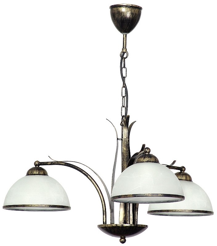 Luminex Żyrandol na łańcuchu KORFU 3xE27/60W/230V