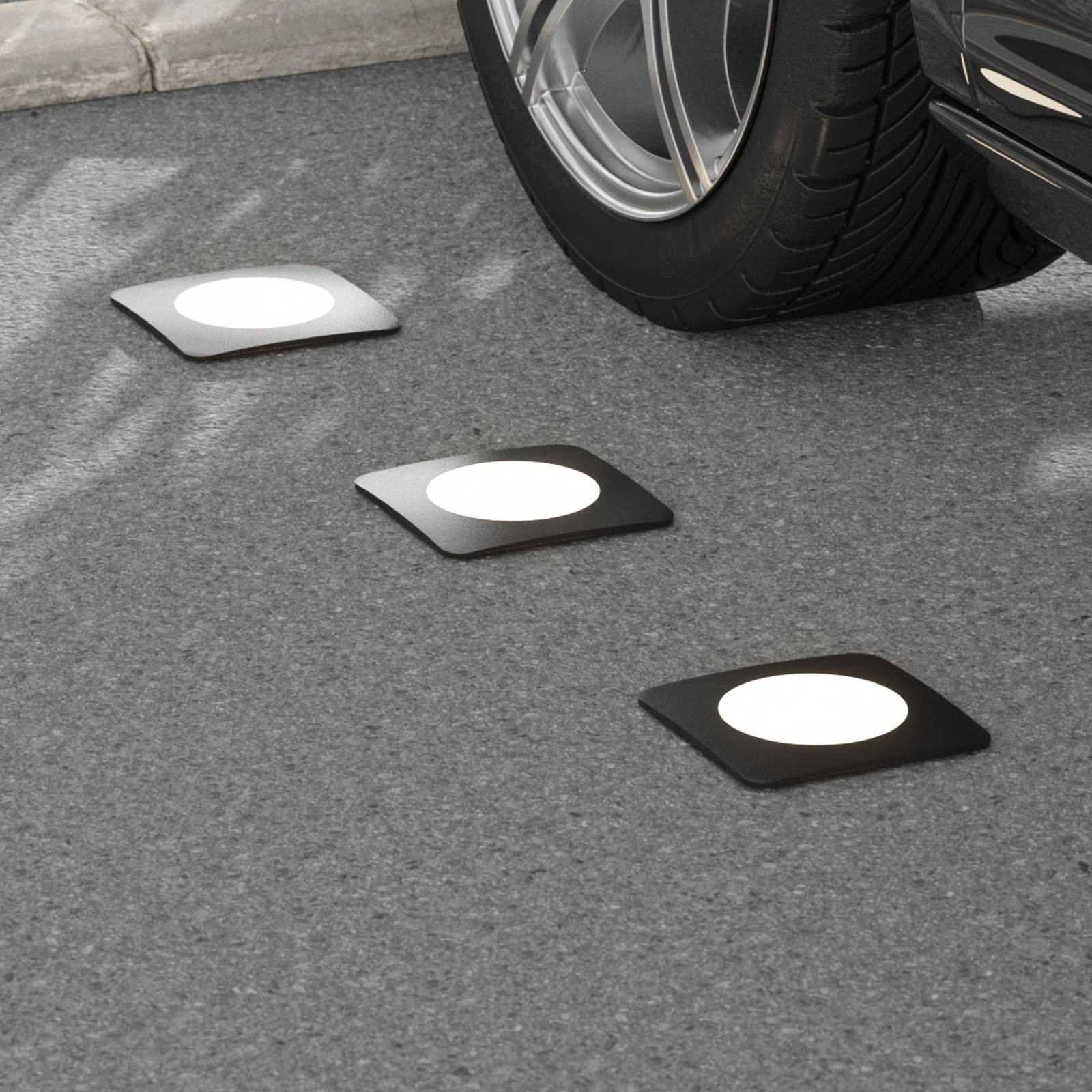 Fumagalli Oprawa wpuszczana LED Ceci 160-SQ czarna CCT