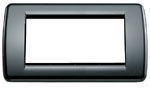 LEDart Round 4M technopolimer, czarny 16764.16