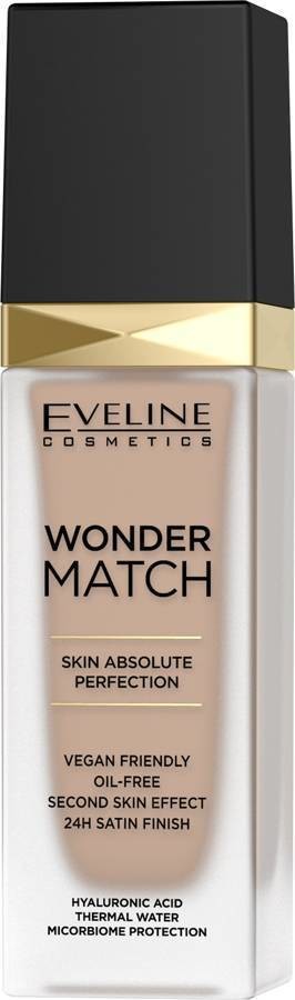 Eveline Cosmetics EVELINE_Wonder Match luksusowy podkład do twarzy dopasowujący się 15 Natural 30ml 5903416017752