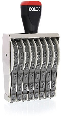 Colop 108897 PKT stempel 12008  8 cyfry nbaender, 12 MM wysokość czcionki 108897